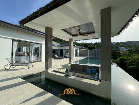 Luxury Bali Style Sea View Villa in Bophut Hills