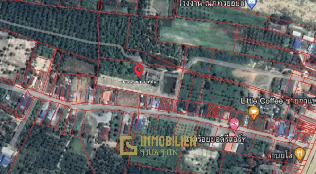 1-2-27 Rai Of Land Plot For Sale In Sam Roi Yot