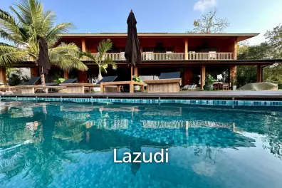 Incredible 10-Bedroom Teak Wood Villa in Chaweng