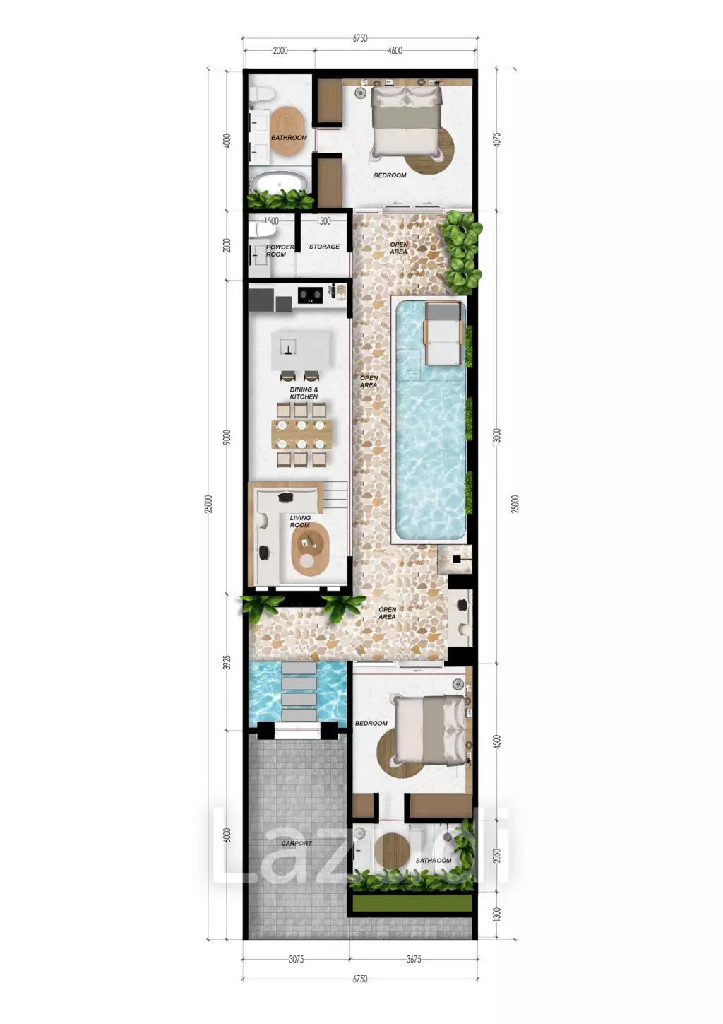 CHIC TWO-BEDROOM VILLA IN SEMINYAK WITH PRIVATE POOL
