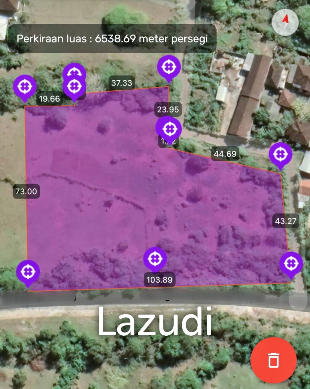 6500 M2 FREEHOLD COMMERCIAL LAND NEAR PANDAWA BEACH