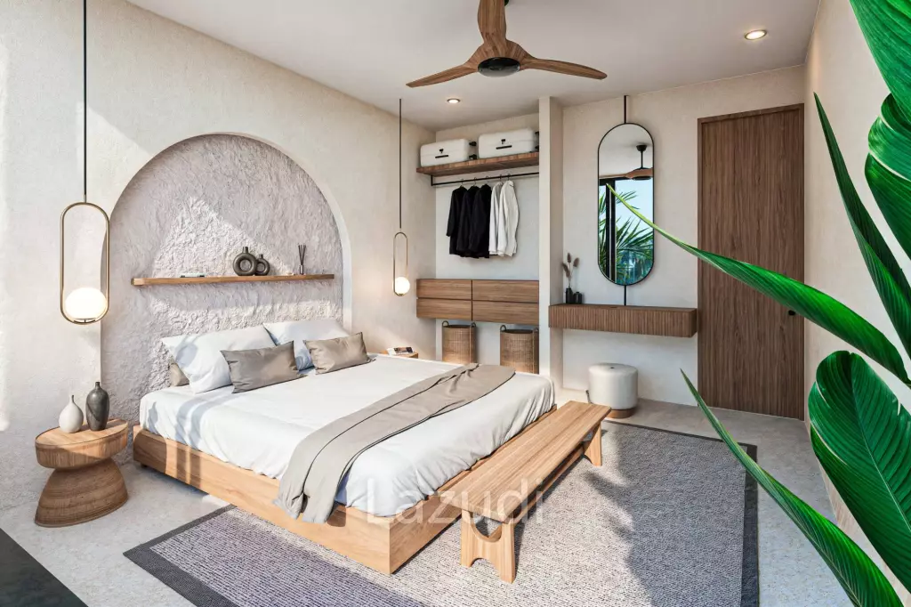 STUNNING TWO-BEDROOM VILLA WITH RICE FIELD VIEW IN PANTAI LIMA, PERERENAN