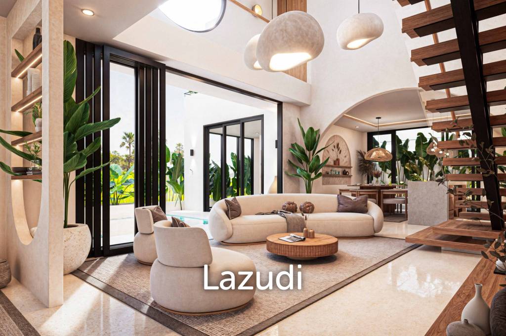 THREE-BEDROOM VILLA WITH RICEFIELD VIEWS IN PERERENAN