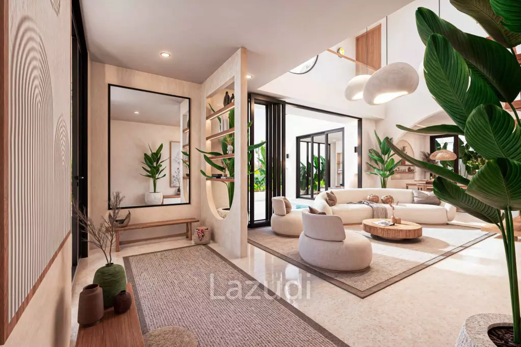 THREE-BEDROOM VILLA WITH RICEFIELD VIEWS IN PERERENAN