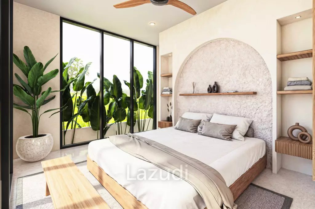 THREE-BEDROOM VILLA WITH RICEFIELD VIEWS IN PERERENAN