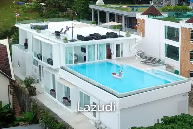 Amazing Sea view 5-Bedroom Villa For Sale In  Patong