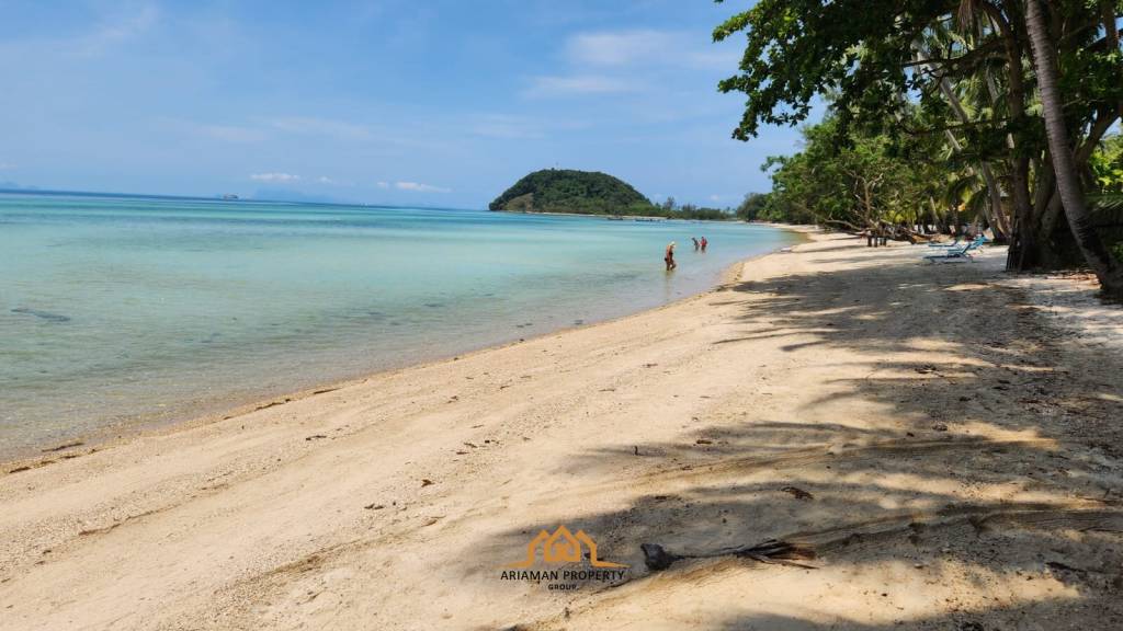 Prime Beachfront Land for Sale in Bang Ma Kham Ko Samui