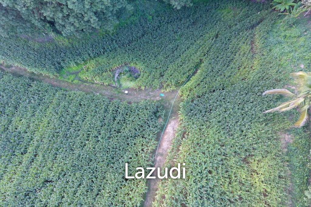 6 rai of land on Hill for Sale