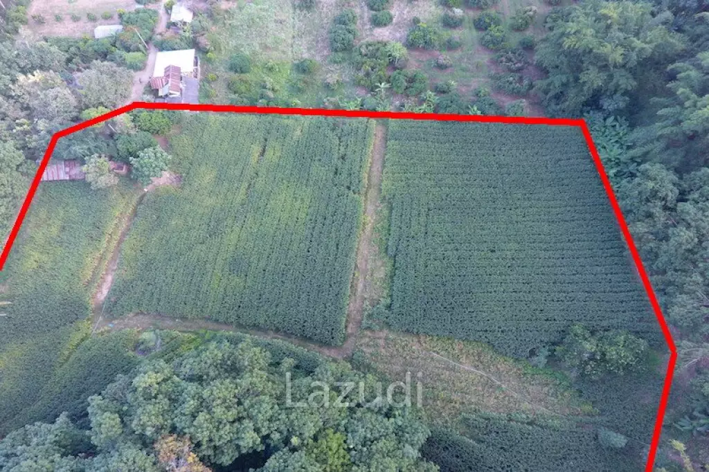 6 rai of land on Hill for Sale