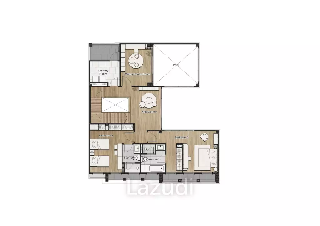 5 Bed 6 Bath 556 SQ.M. Aerie Srinakarin-Krungthepkreetha