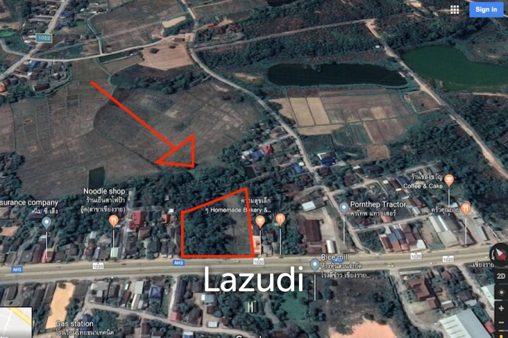 9 Rai 10 km from City for Sale