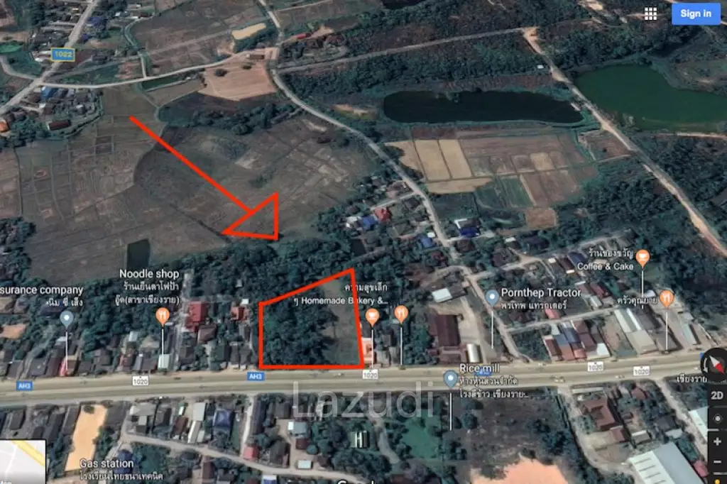 9 Rai 10 km from City for Sale