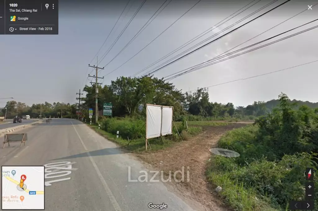 13 Rai Land in Tha Sai for Sale