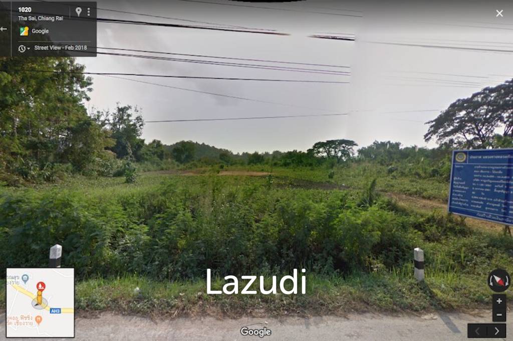 13 Rai Land in Tha Sai for Sale