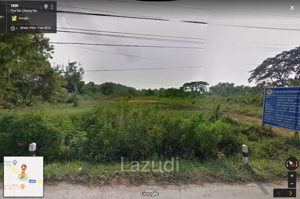 13 Rai Land in Tha Sai for Sale