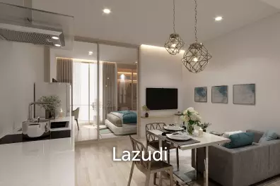 Studio 1 Bath 29.23 SQ.M Aura Condominium