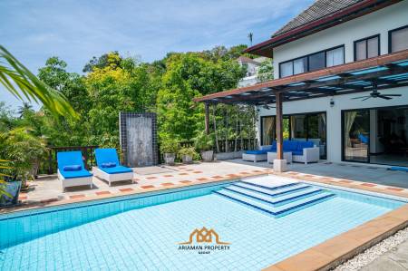 Wonderful 5 Bedroom Sea View Pool Villa