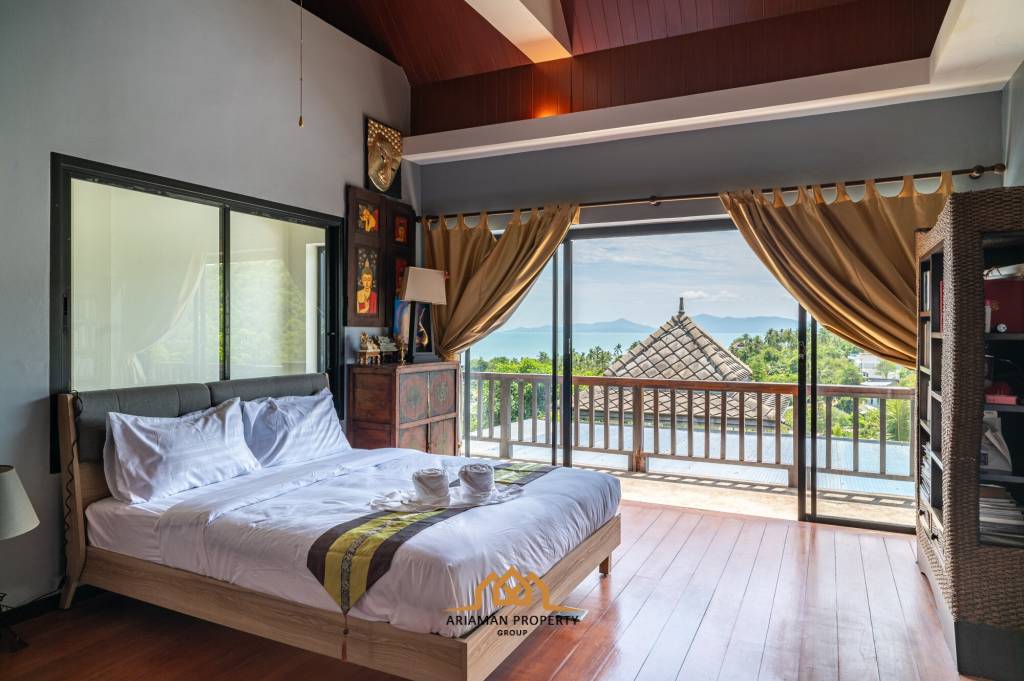 Wonderful 5 Bedroom Sea View Pool Villa