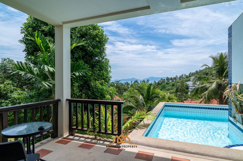 Wonderful 5 Bedroom Sea View Pool Villa