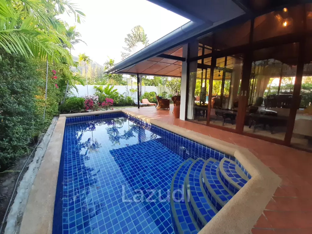 Villa Vista: Charming 3 Bedroom Pool Villa