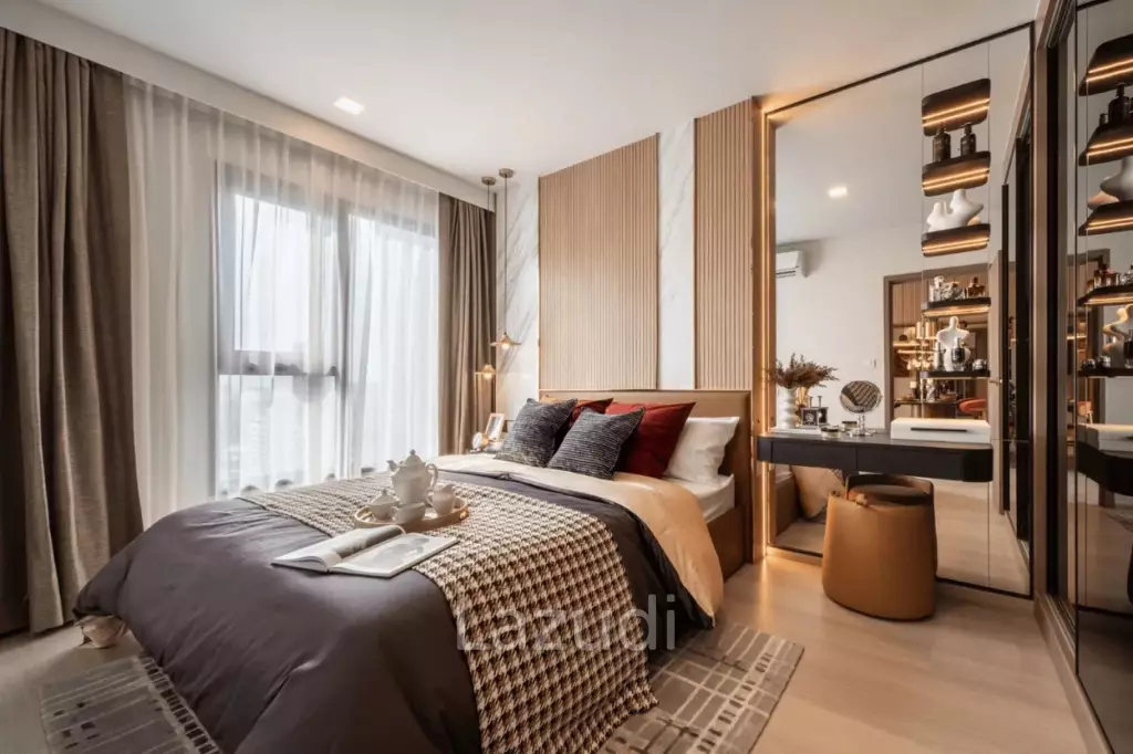 57 sqm 2 Bed Condo on 36F Life Phahon - Ladprao Chatuchak Bangkok
