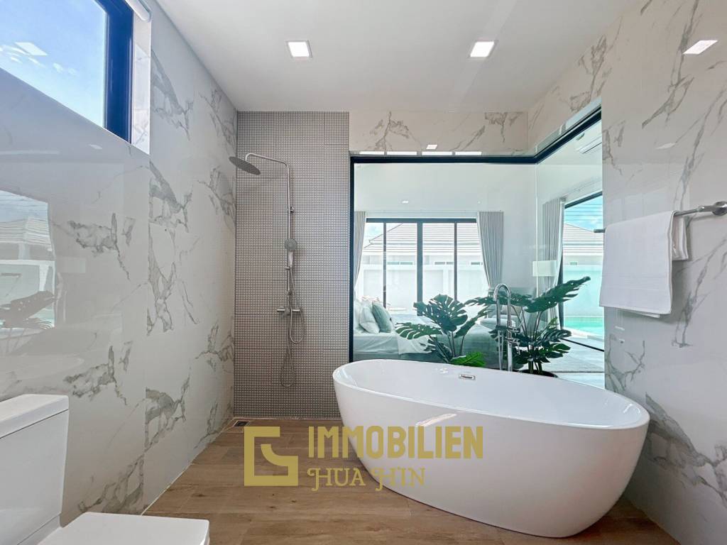 Brand New 3 Bedroom Pool Villa In Thap Tai