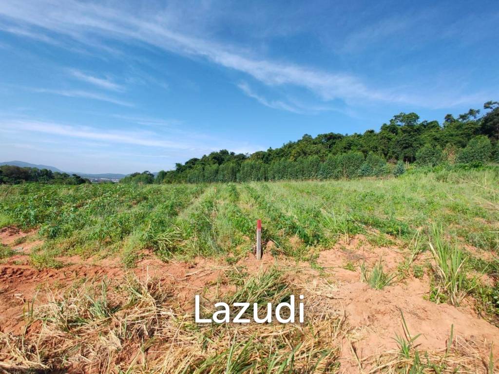 25 Rai 350 SQ.W. Land Nearby Bangsaray Beach