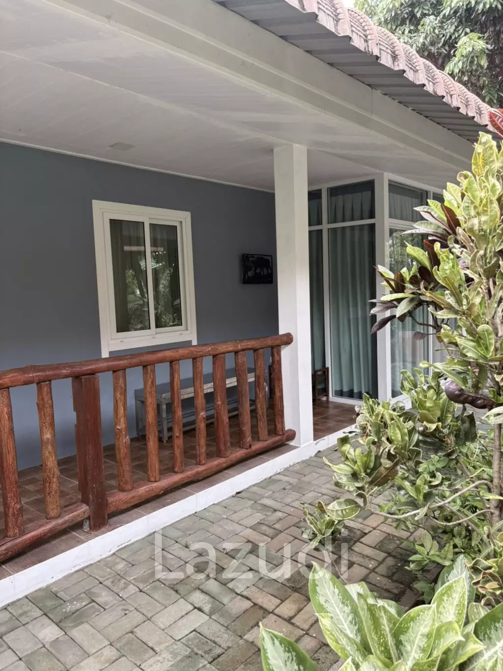 บ้านสวยให้เช่า ชั้นเดียว 1 ห้องนอนใกล้วัดห้วยปลากั้ง