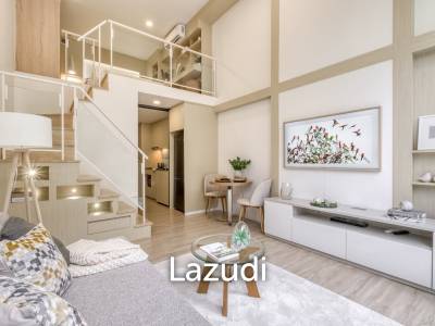 1 Bed Duplex 1 Bath 37.34 SQ.M Siamese Rama 9 (Tower C)