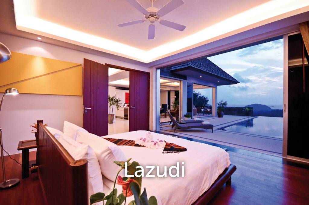 Panoramic Ocean-view 3- Bedroom Villa For Sale In Layan