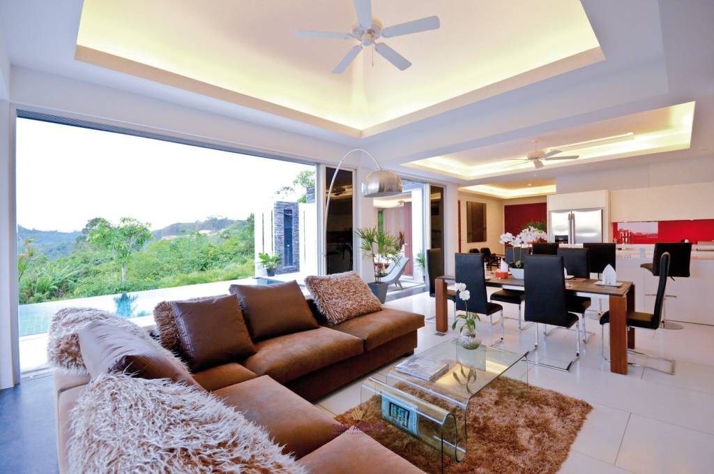 Panoramic Ocean-view 3- Bedroom Villa For Sale In Layan