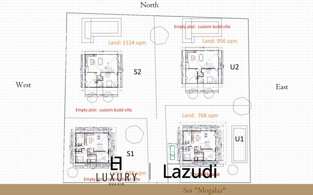 3 Bed 2 Bath 236 SQ.M Mountain Garden Villas