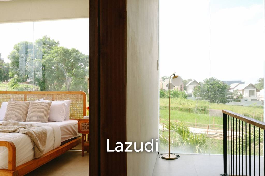CONTEMPORARY VILLA WITH RICE FIELD VIEWS IN PERERENAN