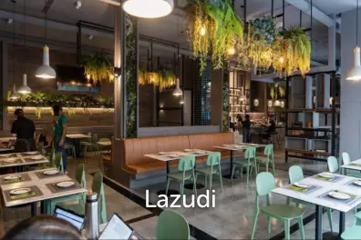Prime 200sqm Restaurant bar with nearly 200 residents