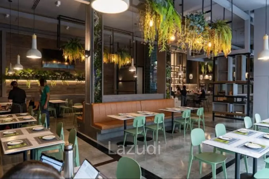 Prime 200sqm Restaurant bar with nearly 200 residents