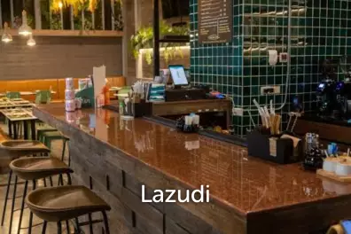 Prime 200sqm Restaurant bar with nearly 200 residents