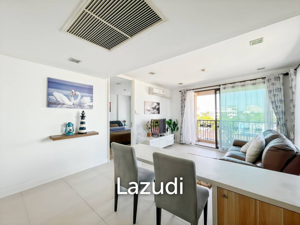 52 sqm 1 Bedroom Condo on 4th Floor at Marrakesh Hua Hin Residences Nong Kae