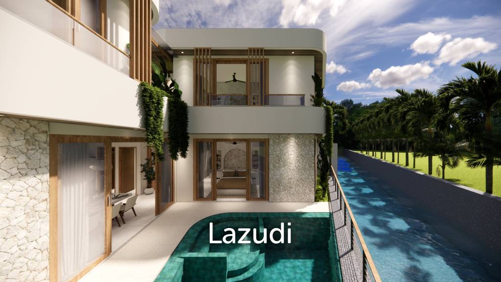 MEDITERRANEAN TROPICAL VILLA WITH RIVER VIEWS