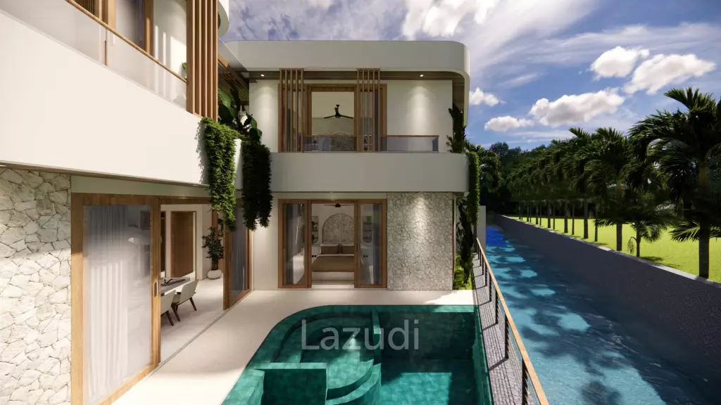 MEDITERRANEAN TROPICAL VILLA WITH RIVER VIEWS