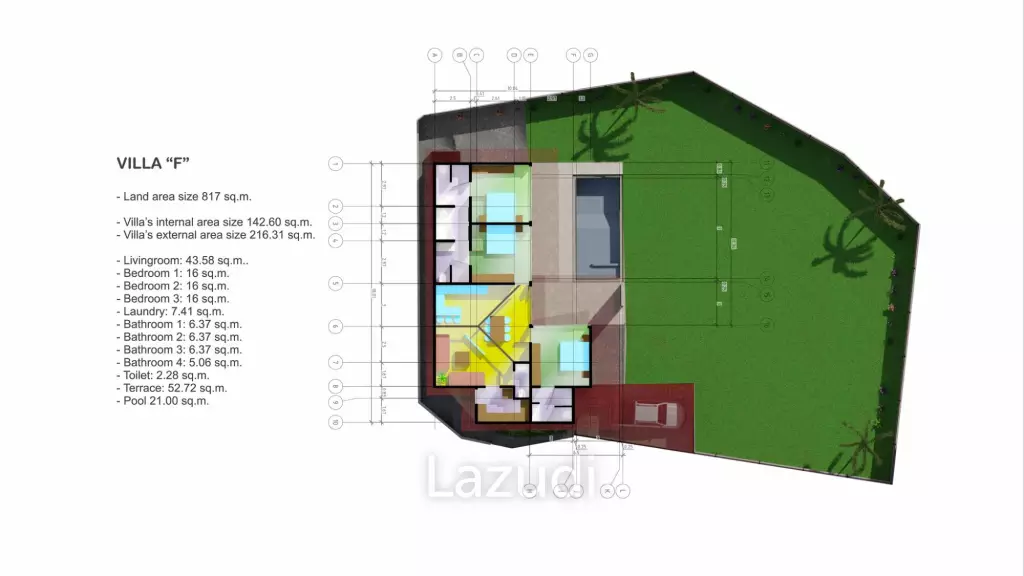 3 Bed Villa in Lamai Near International Schools