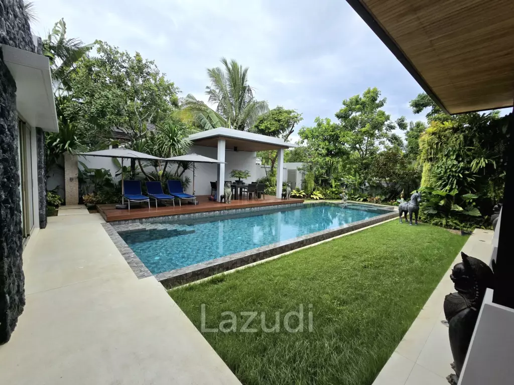 Botanica Nature - Newly Completed 628 Sqm 4-Bedroom Bangtao Villa