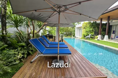 Botanica Nature - Newly Completed 628 Sqm 4-Bedroom Bangtao Villa