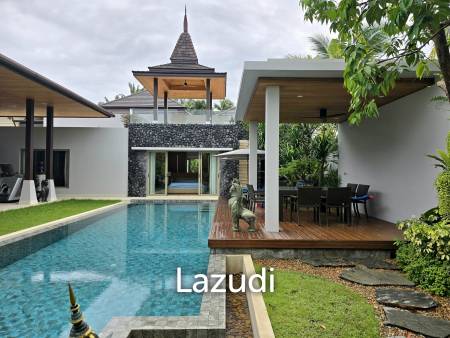 Botanica Nature - Newly Completed 628 Sqm 4-Bedroom Bangtao Villa