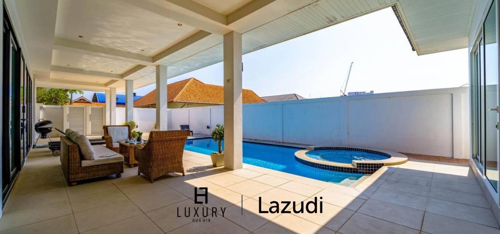 Luxurious 2 Story Pool Villa: 4 Bedrooms Plus 2 Bedroom Guest House