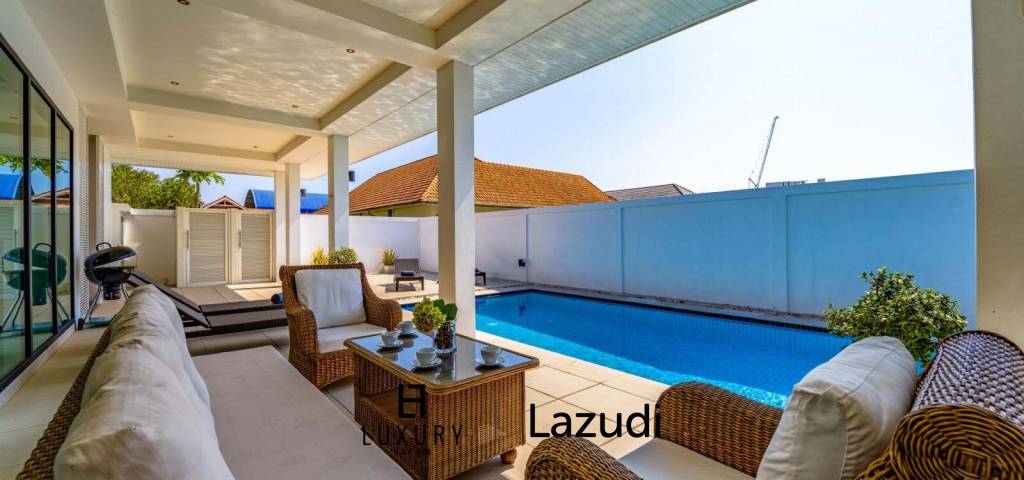 Luxuriöse einstöckige Pool Villa mit 4 Schlafzimmern und Gästehaus