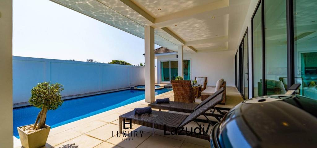 Luxurious 2 Story Pool Villa: 4 Bedrooms Plus 2 Bedroom Guest House