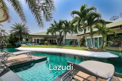 Unique Pool Villa with Private Mooring for Sale in Jomtien Yatch Club 3