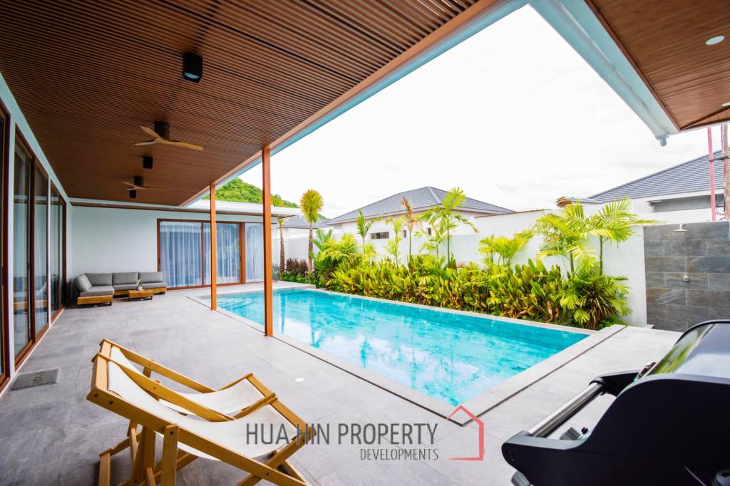Beautiful luxury pool villa ready to move close to town