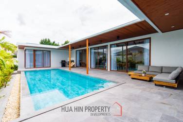 Beautiful luxury pool villa ready to move close to town
