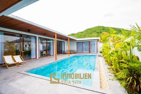 Beautiful luxury pool villa ready to move close to town